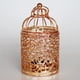 thumbnail image 2 of Portavelas de metal hueco de estilo nórdico, candelabro para velas de té para hotel B-oro rosa, 2 of 9