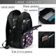 thumbnail image 4 of Fotbe Corgi Lying With Moons And Stars Mochila con Estampado y Puerto USB para Hombre y Mujer, Mochila Antirrobo, Mochila de Viaje, Mochila Escolar, Mochila Universitaria, 4 of 7