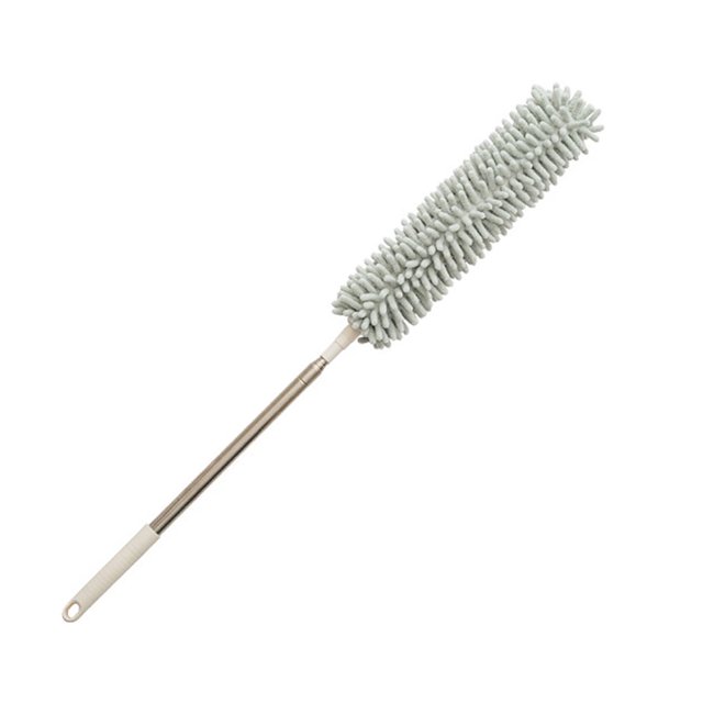 Cepillo retráctil de felpilla de adsorción electrostática para techo interior doméstico, verde Inevent HA003402-02