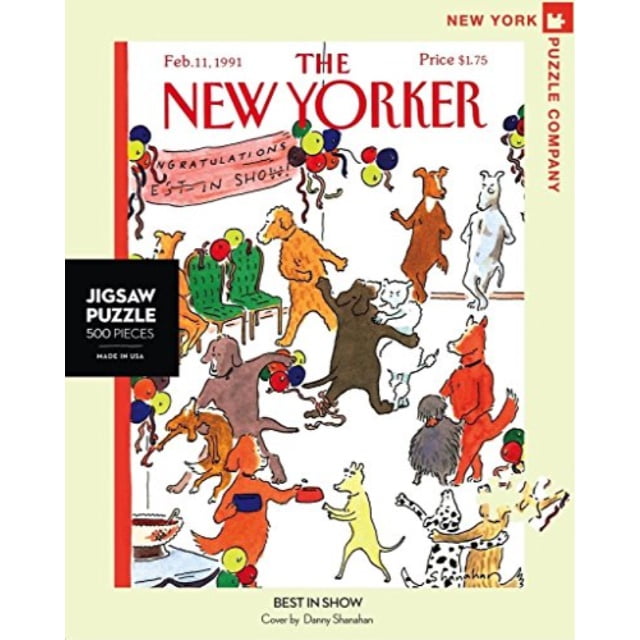 New Yorker Magazine Cover, Best in Show Details about   500 Piece Jigsaw Puzzle 