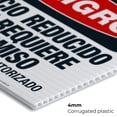 thumbnail image 5 of Non-Permit Confined Space Authorized Personnel Only Bilingual Sign, OSHA Danger Sign, 24x36 Corrugated Plastic, 5 of 7