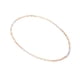 thumbnail image 1 of Cadena Figaro 3x1 Ametrinaa 5mm 3 Oros Chapa de Oro 18k multicolor M, 1 of 4