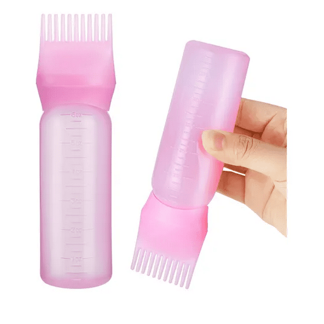 2 Botellas Xtellar Aplicadoras Tinte Con Root Comb