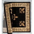 thumbnail image 2 of Designer Home Swan Area Rug 2050 11026 Casselton Beige Flur De Lis Repeat 7' 10 x 7' 10" Round, 2 of 2
