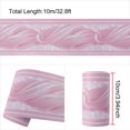 thumbnail image 3 of Bordes de papel tapiz autoadhesivo de patrón de olas rosas de Unique Bargains, resistentes al agua, 3 of 7