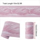 thumbnail image 3 of Bordes de papel tapiz autoadhesivo de patrón de olas rosas de Unique Bargains, resistentes al agua, 3 of 7