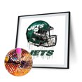 thumbnail image 2 of Diamond Painting New York Jets 5D DIY Full Round Drill Decoración del hogar (sz3261) Hugtrwg Para estrenar, 2 of 9