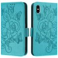 thumbnail image 2 of Funda para iPhone Xs Max con ranura para tarjeta de crédito, billetera magnética de cuero sintético., 2 of 5