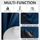 thumbnail image 4 of Uuiauoio Blackout Curtains with Grommet Top, Thermal Insulated and Sound Reducing Window Treatment for Bedroom and Living Room, for Modern Home Decor, 4 of 6