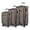 3PCS-Houndstooth, variant on 3 Piece Softside Luggage Set Lightweight Spinner Expandable Suitcases with TSA Lock, 20"/26"/30", XJ2511#2