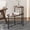 Walnut Brown, variant on Modern 2 - tier Nightstand with Wood Storage in Walnut Brown for Bedroom Convenience