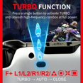 thumbnail image 4 of Controlador de juegos NBCP WolF V-2 inalámbrico para PlayStation 4, 4 of 8