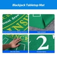 thumbnail image 4 of GSE Games & Sports Expert 36"x72" Casino Blackjack Layout Felt. Professional Las Vegas Style Black Jack Mat for Casino Game Night, 4 of 6