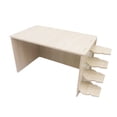 thumbnail image 2 of FITYLE Hamster House Hamster Digging Box Rest Habitat Hamster Sand Bath Box for Small Sized Pets Lemmings Mouse Hamsters Chinchillas no door, 2 of 10