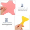 thumbnail image 4 of IBASETOY 1Set Pink Star Shaped Bathtub Stickers Non Slip Bathroom Anti Skid Self Adhesive Decals Peva, 4 of 5