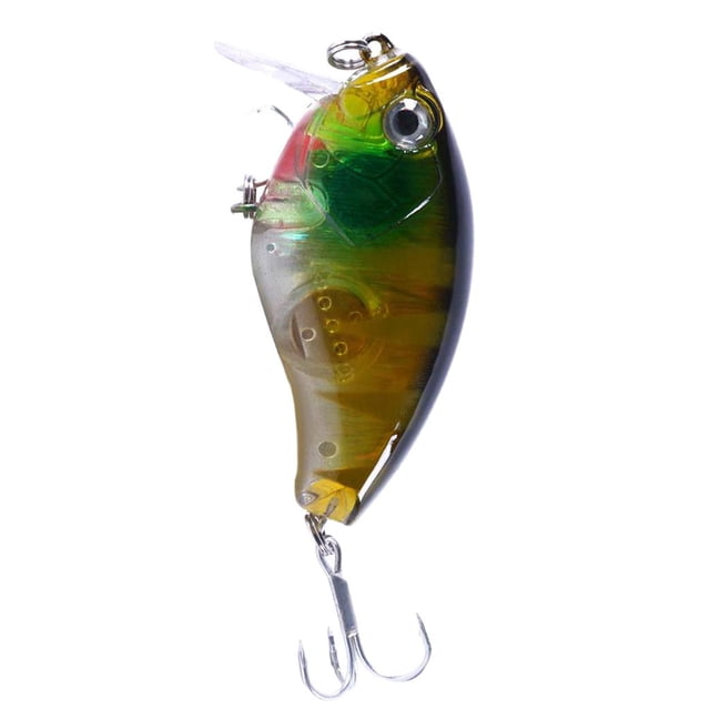 2,36 pulgadas Minnow Crankbait aparejos de pesca herramienta con dos ganchos 06