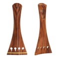 thumbnail image 3 of 2 juegos Kit de Violín 4/4 para Violín de Tamaño Completo Clavija de Violín de Palisandro Apéndice Chin Rest Pin Final, 3 of 5