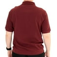 thumbnail image 3 of Classics by Palmland Short Sleeve Banded Bottom Polo Shirt with Pocket, 3 of 3