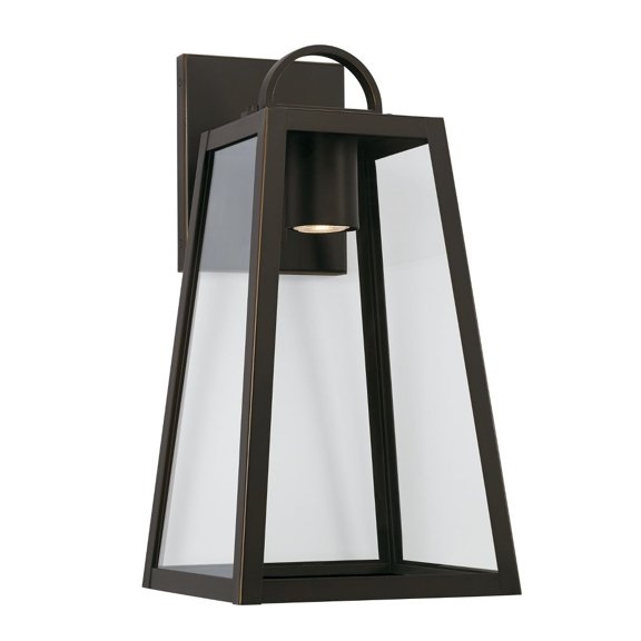 1 Light Outdoor Wall Lantern Rain Or Shine Made For Coastal Environments-Oiled Bronze Finish Capital Lighting 943712Oz-Gl