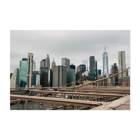 Brooklyn Bridge 04 - Manhattan New York Photography Unframed Wall Art Print 5 x 7 inches