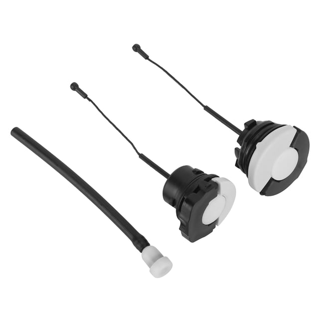 Juego de tapas de aceite y combustible apto para piezas de motosierra Stihl MS210C MS250C MS310 MS192 MS360