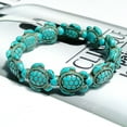 thumbnail image 6 of Yesbay Vivid Animal Shape Unisex Bracelet Gift Faux Turquoise Sea Turtles Hawaiian Bracelet Environmentally friendly, 6 of 8