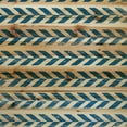 thumbnail image 2 of "Blue Tire Tracks" Painting Print on Natural Pine Wood, 2 of 7
