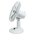 thumbnail image 6 of Comfort Zone 16" Oscillating Table Fan with Adjustable Tilt, White, 6 of 8