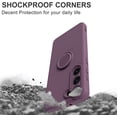 thumbnail image 4 of for Samsung Galaxy S23 Plus Case with Magnetic Ring Holder Premium Soft Liquid Silicone Cover [Anti-Scratch Microfiber Liner] Shockproof Kickstand Protective Phone Case for Galaxy S23+ Purple, 4 of 12