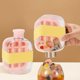 thumbnail image 2 of Botella Cubitos Hielo Paja 2 en 1 Bandeja Con Fabricante (set 500 Ml) Rosa, 2 of 9