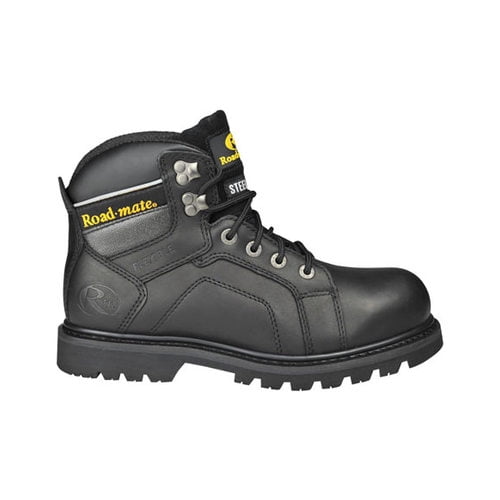 mens black work boots walmart