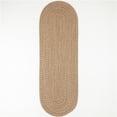 thumbnail image 1 of Rhody Rug CD56R024X120 2 x 10 ft. Camden Tweed Runner Rug, Natural, 1 of 1