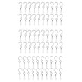 thumbnail image 1 of Gancho giratorio de acero inoxidable 60pcs Carillones Giratorio Giratorio Jardín Decoración de colgante, 1 of 7