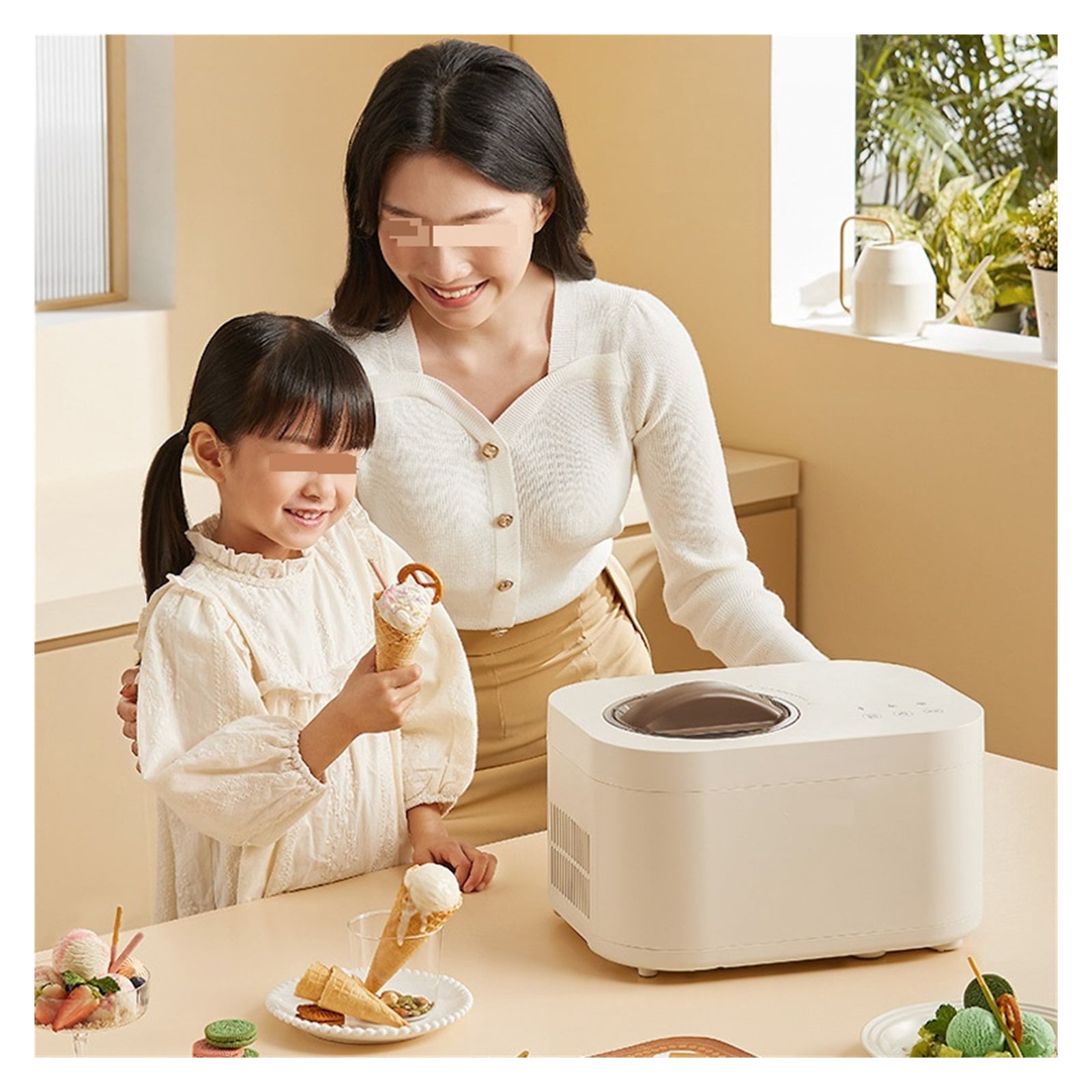 Automatic Ice Cream Roll Machine Fast Homemade Ice Cream Maker DIY Ice Cream Popsicle Ice Cream Slush Machines Home Appliance