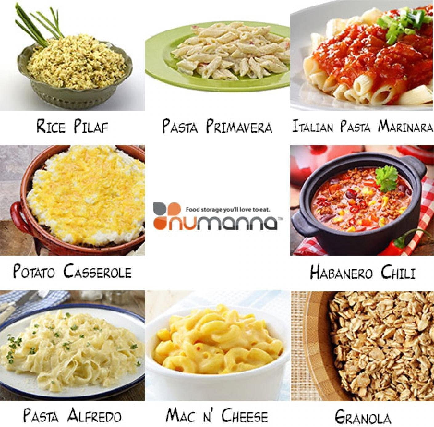 Gmo-free Food Storage One Month Grab 'N Go | 76 Servings