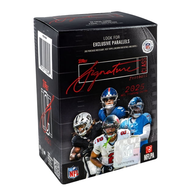 2025 Topps Signature class Football Trading Cards Value Box