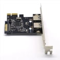 thumbnail image 4 of 2X Tarjeta de Expansión PCIE PCI-e A 2 Puertos USB 3.0 de 5 Gbps, Convertidor de Tarjeta Vertical para Win7/8/9/10/Linux, 4 of 5