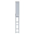 thumbnail image 4 of Alaterre Dorset Over the Toilet Space Saver Storage with Open Upper Shelves, 4 of 5