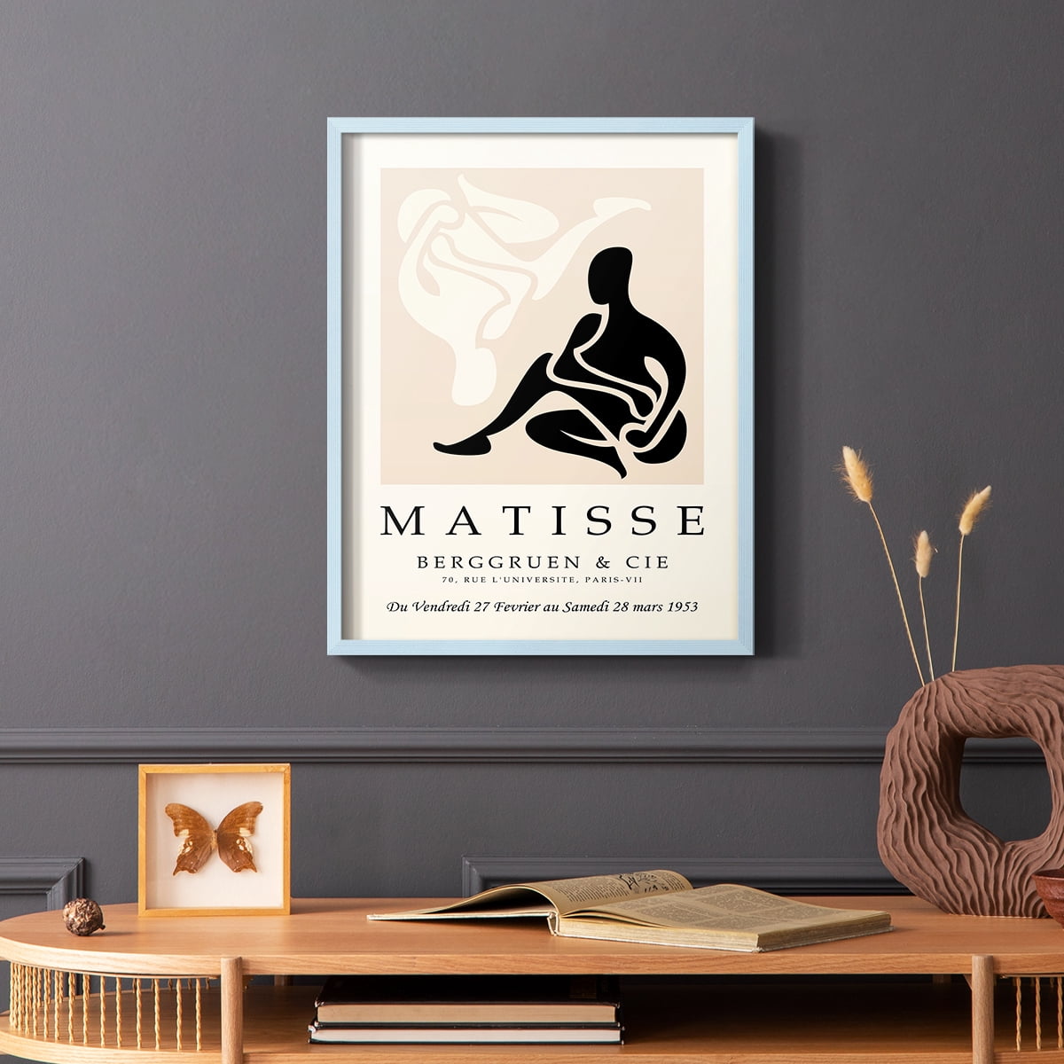 Matisse XLV Framed Print - Solid Wood