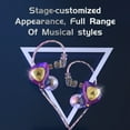 thumbnail image 4 of QKZ ZX3 Dynamic Drive Earphone HIFI Bass Earbud Sport Noise Cancelling Headset 3.5mm Wired Headphone Around-Ear Earphones Volume Control Compatible with Phone Pad PC With Microphone, 4 of 10