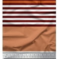thumbnail image 2 of Soimoi Poly Crepe Fabric Check,Stripe & Paisley Panel Print Fabric by The Yard 42 Inch Wide, 2 of 2