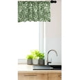 thumbnail image 3 of Ambesonne Plant Watercolor Window Valance, Graphical Monstera, 42" x 18", Reseda Green Multicolor, 3 of 3