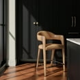 thumbnail image 6 of Moe's Home Collection Martens Counter Stool Leather Brown, 6 of 7