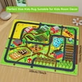 thumbnail image 5 of AKASISRUG Kids Rug Play Rug, Farm Life Road Traffic,Kid Car Road Mat Village Play Mat,78.7×59, 5 of 8
