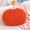 Orange860, variant on Tuvgenk Pumpkin-Shaped Throw Pillow, Sofa Cushion, Halloween Thanksgiving Decorative Pillow (Orange)