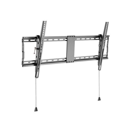 UPC: 0889028174081 | Monoprice Low Profile Extra Wide Tilt TV Wall Mount Bracket for LED TVs 43in to 90in  Max Weight 154 lbs  VESA Patterns up to 800×400  Fits Curved Screens – Commercial Series