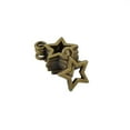thumbnail image 4 of 100pcs Vintage Bronce Hollow Star Charms Colgantes Decoración Y Manualidades, 4 of 7