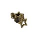 thumbnail image 4 of 100pcs Estrellas Colgantes Joyería de Bricolaje Accesorios de Joyería Metal Bronce, 4 of 7