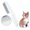 thumbnail image 2 of Panliya is beautiful Flea Comb Dog Cat Hair Removal Brush Stainless Steel Dense Teeth Inline Comb Portable Pet Universal Grooming Cleaning Supplies, 2 of 8