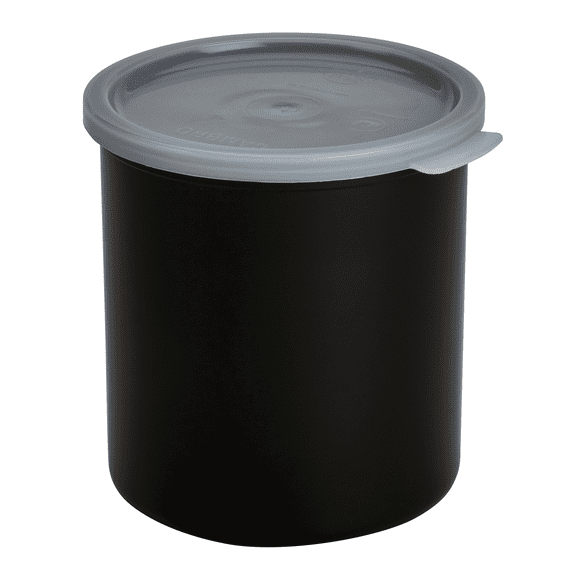 Cambro Crock Solid 2.7 Quart With Lid Black